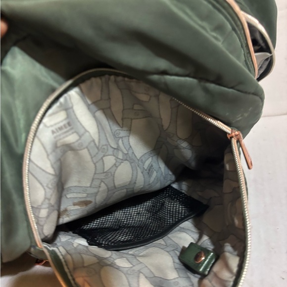 Aimee Kestenberg green nylon backpack - Picture 11 of 11